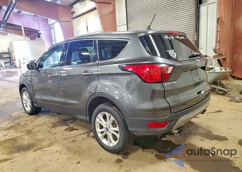 2019 Ford Escape Se z USA, uszkodzony, nr VIN 1FMCU9GD7KUC23786
